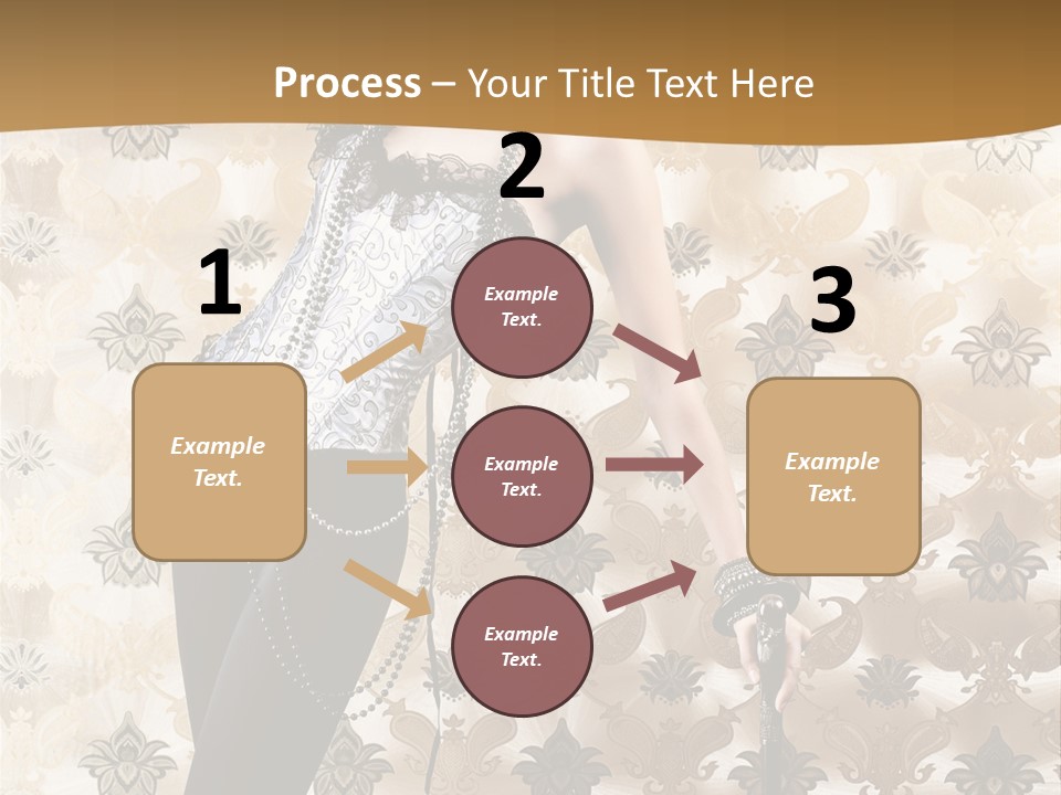 Stays Wallpaper Decor PowerPoint Template