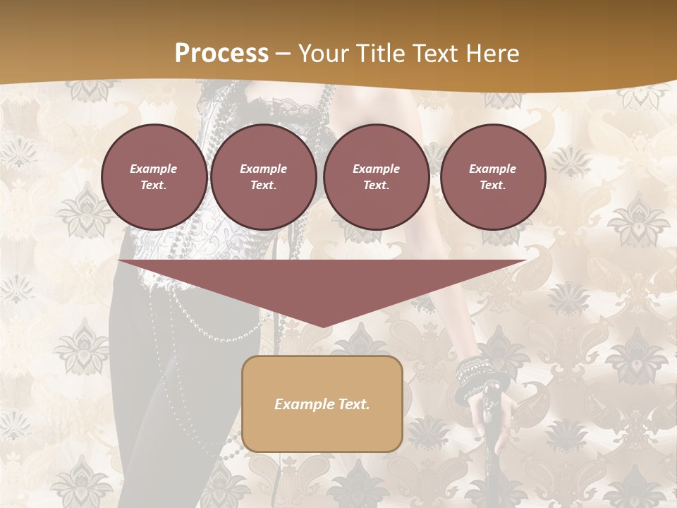 Stays Wallpaper Decor PowerPoint Template