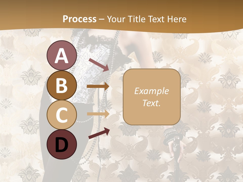 Stays Wallpaper Decor PowerPoint Template