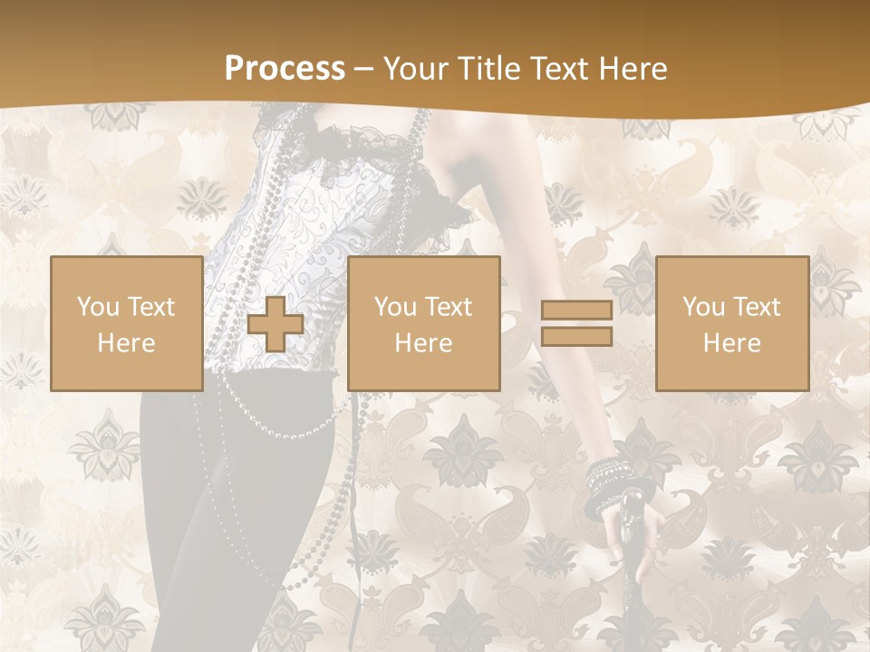 Stays Wallpaper Decor PowerPoint Template