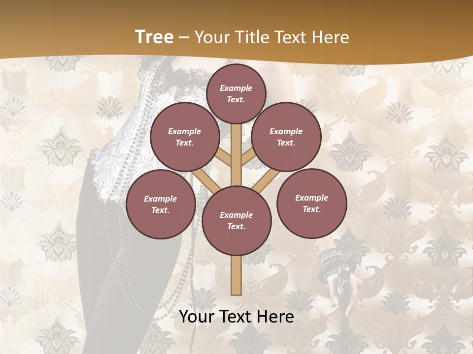 Stays Wallpaper Decor PowerPoint Template