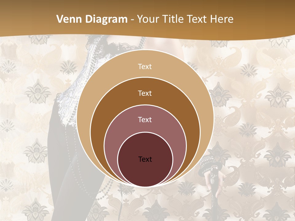 Stays Wallpaper Decor PowerPoint Template