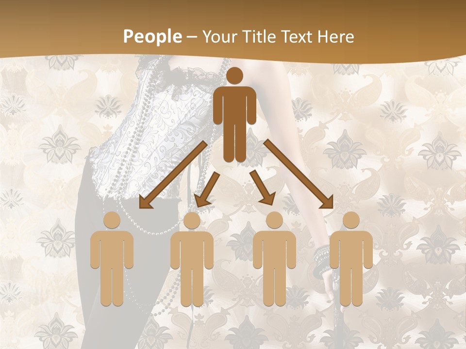 Stays Wallpaper Decor PowerPoint Template