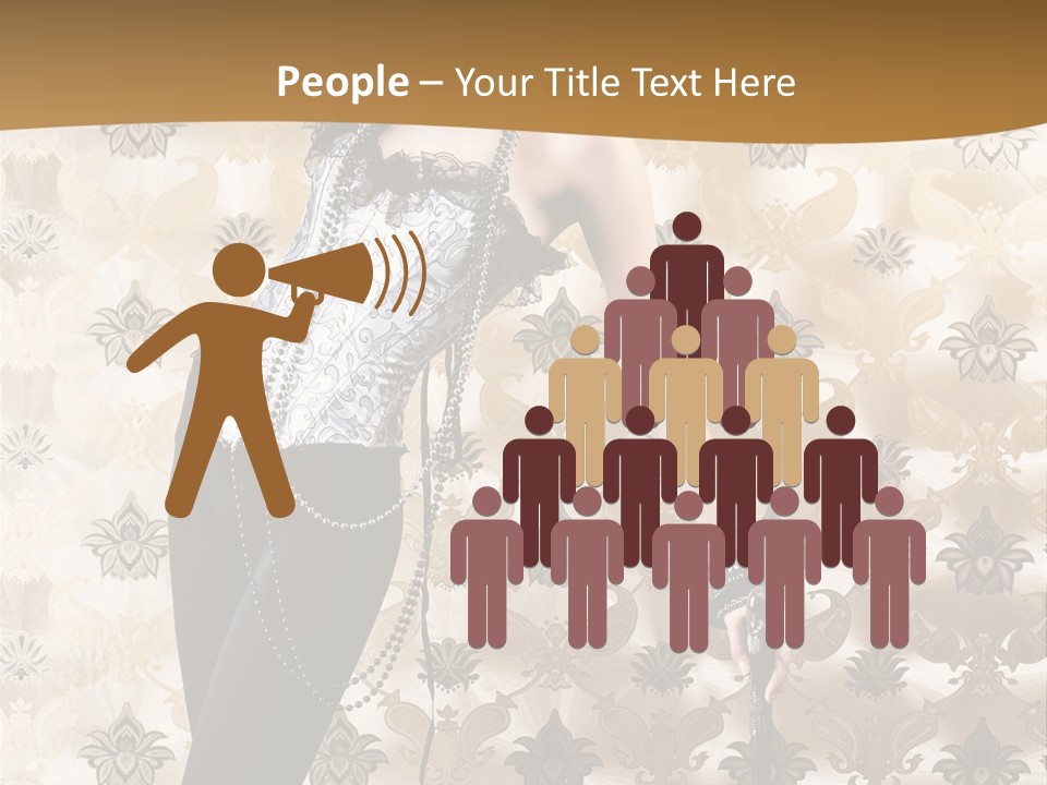 Stays Wallpaper Decor PowerPoint Template