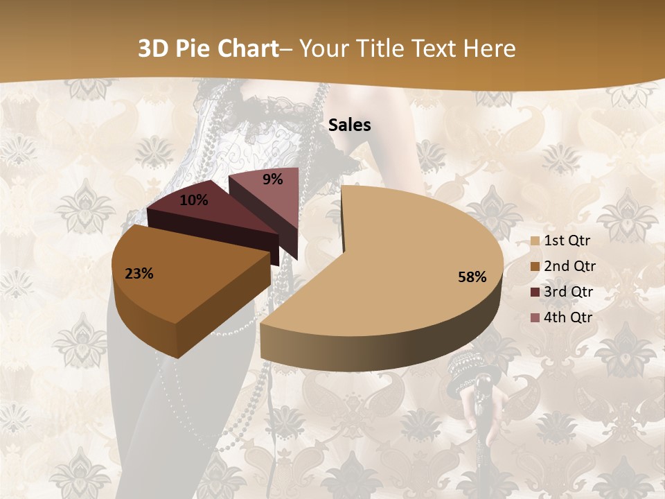 Stays Wallpaper Decor PowerPoint Template