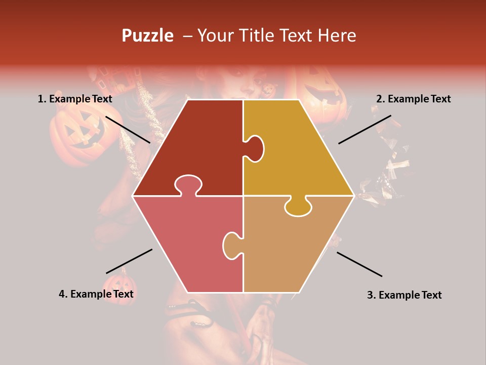 Beautiful Devil PowerPoint Template