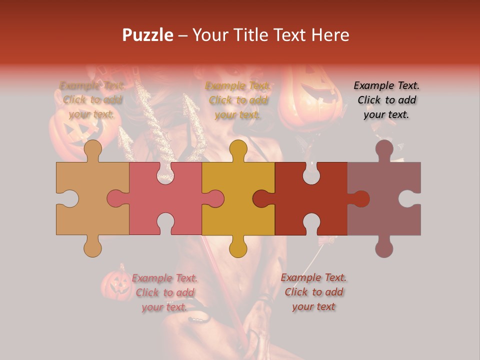 Beautiful Devil PowerPoint Template