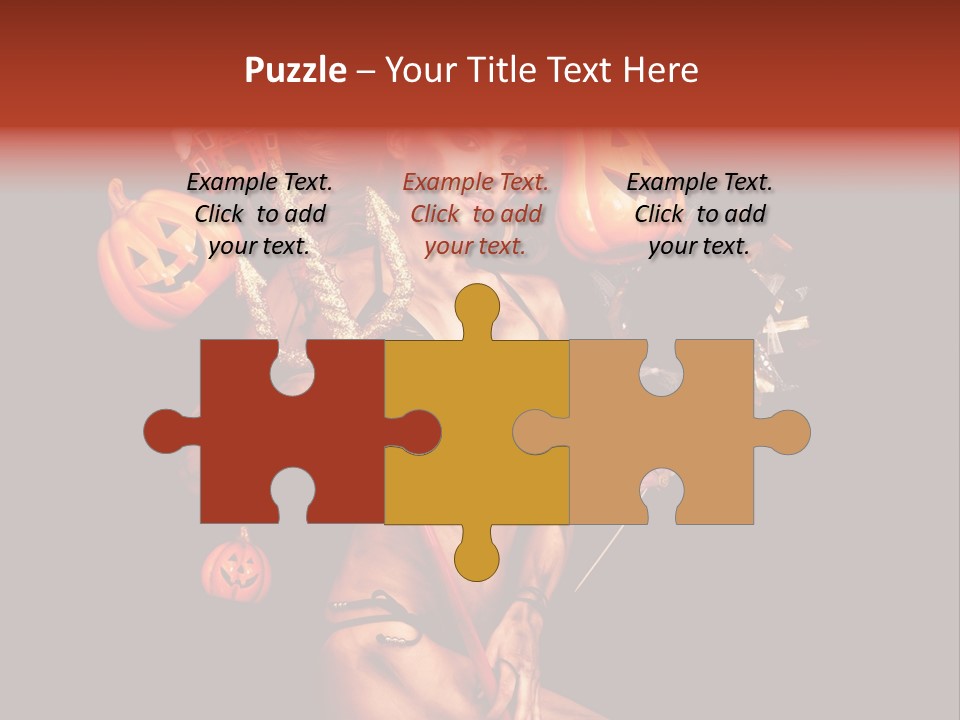 Beautiful Devil PowerPoint Template