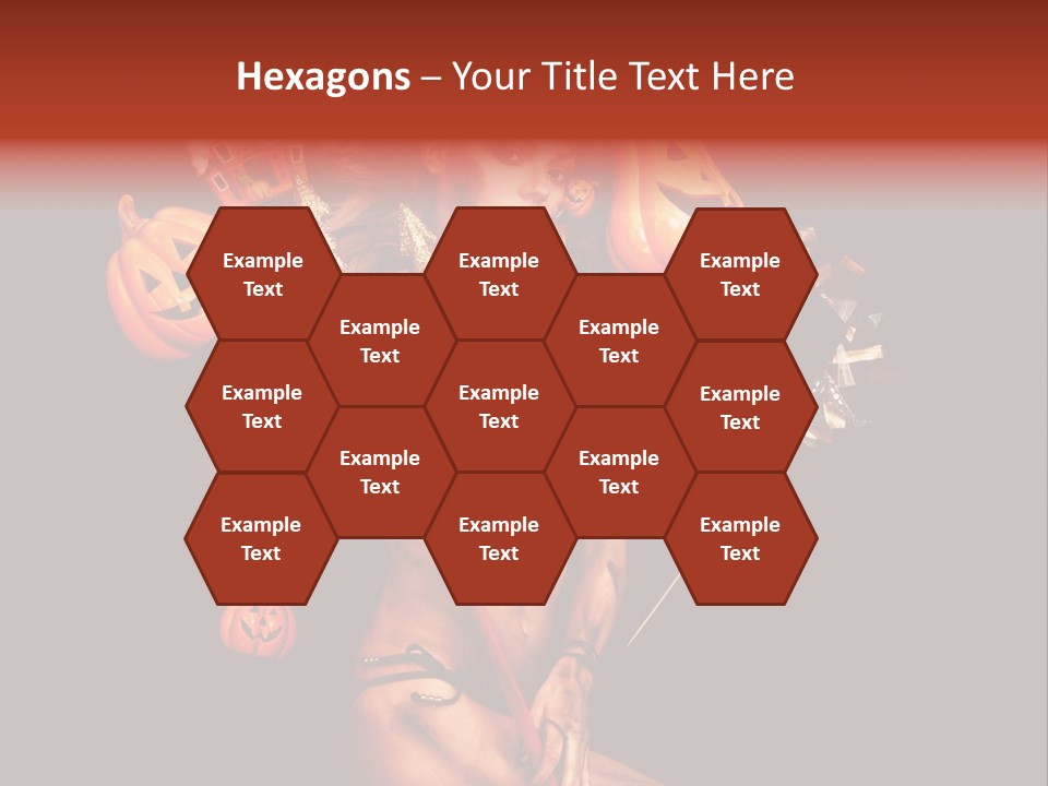 Beautiful Devil PowerPoint Template