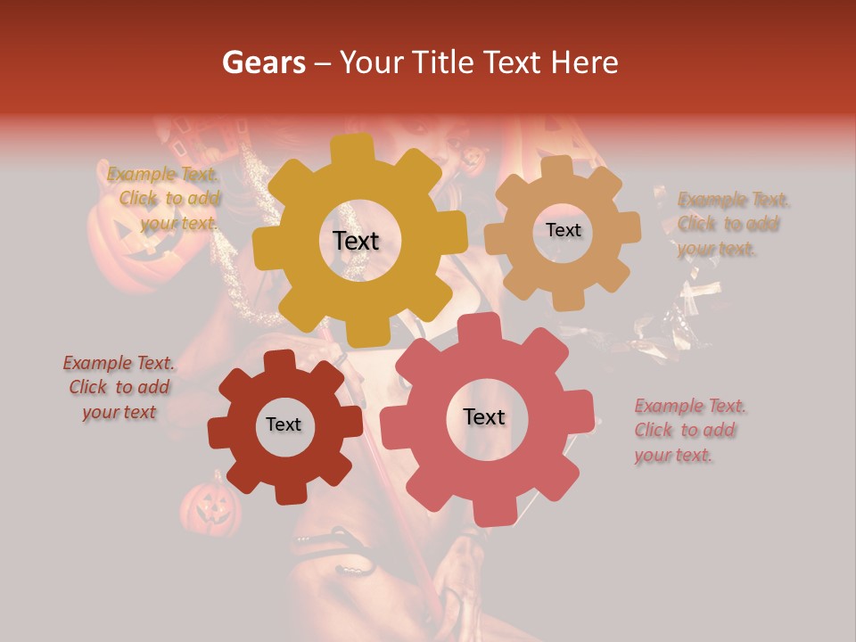 Beautiful Devil PowerPoint Template