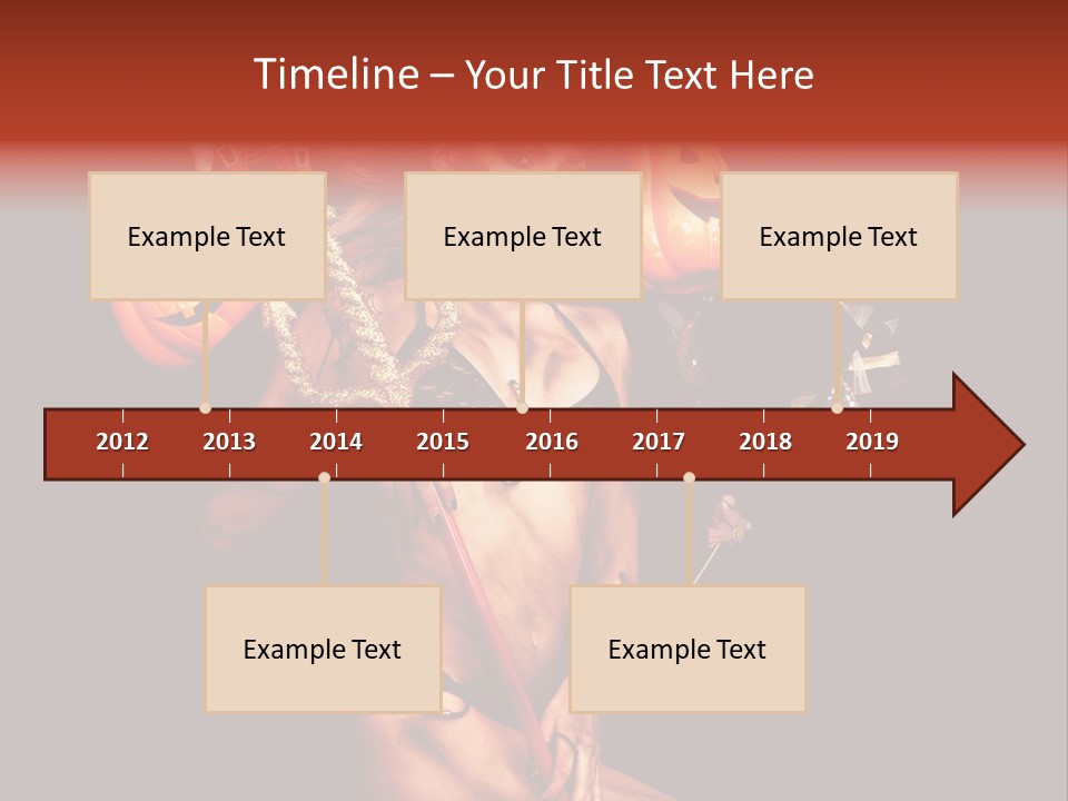Beautiful Devil PowerPoint Template