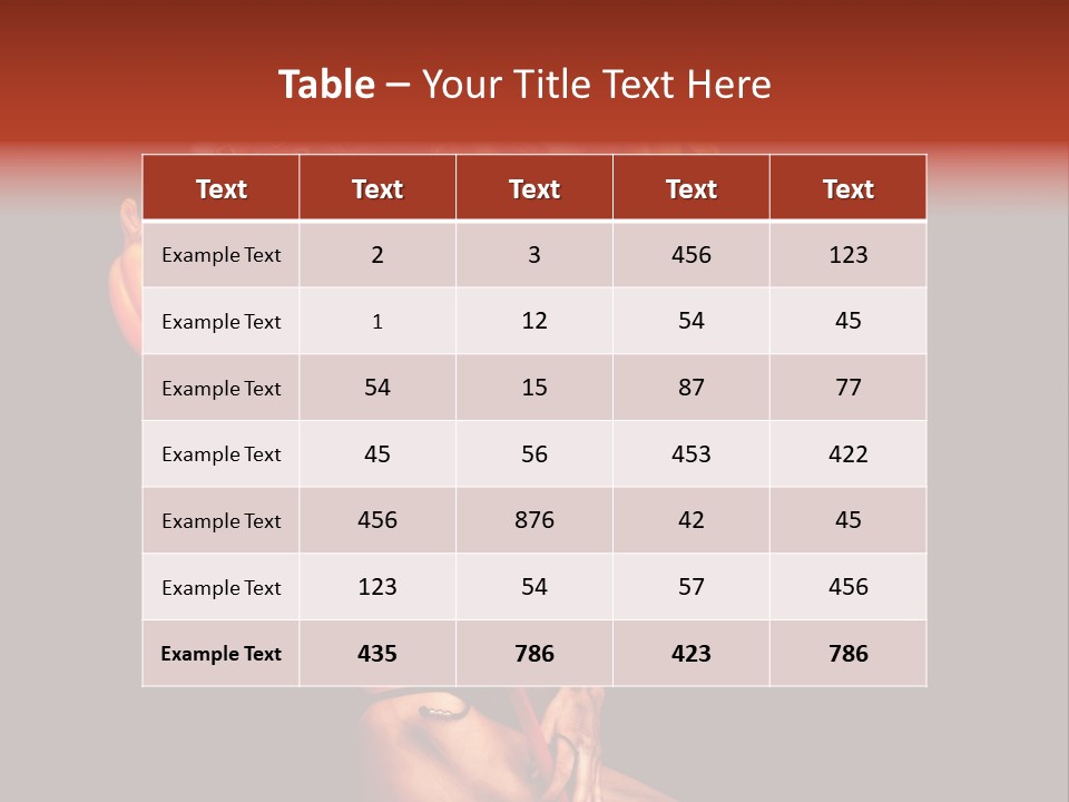 Beautiful Devil PowerPoint Template