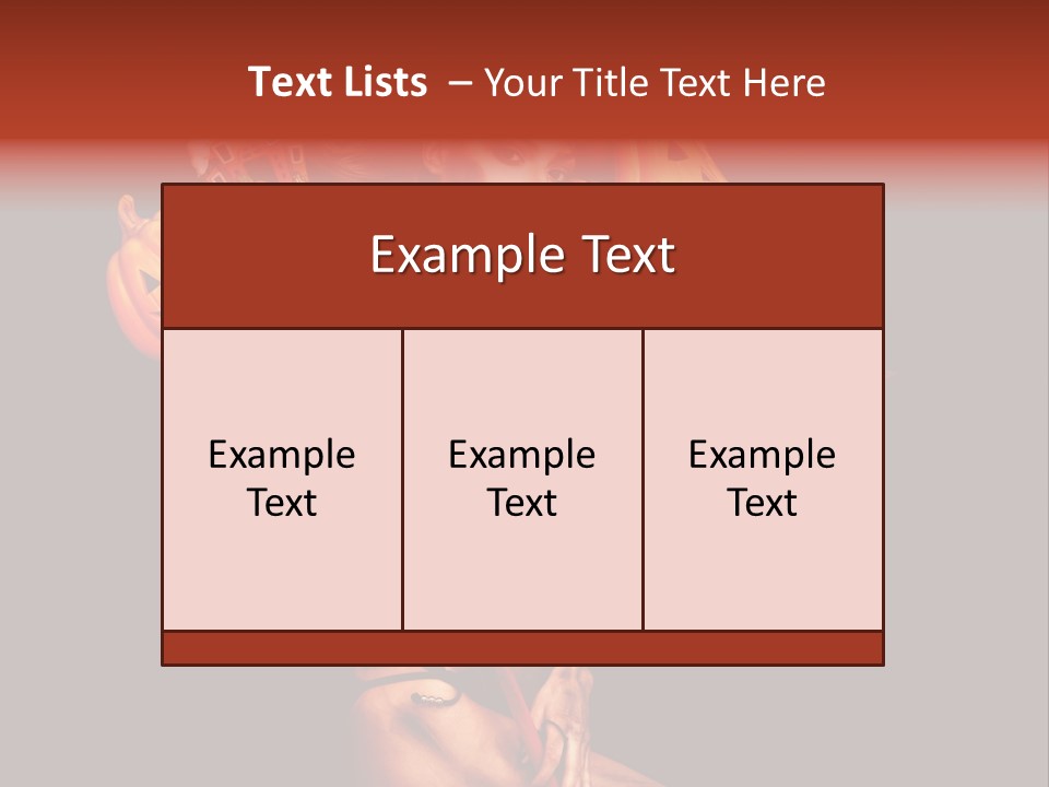 Beautiful Devil PowerPoint Template