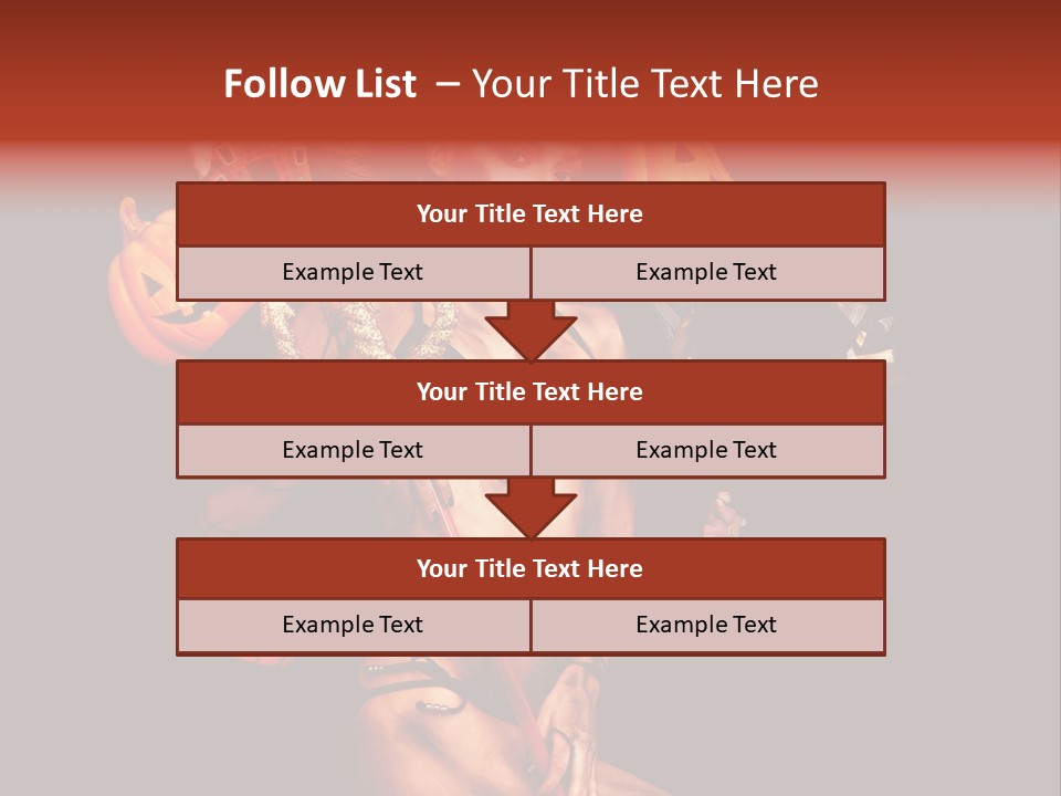 Beautiful Devil PowerPoint Template