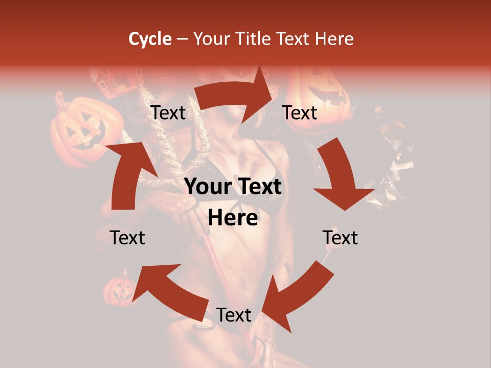 Beautiful Devil PowerPoint Template