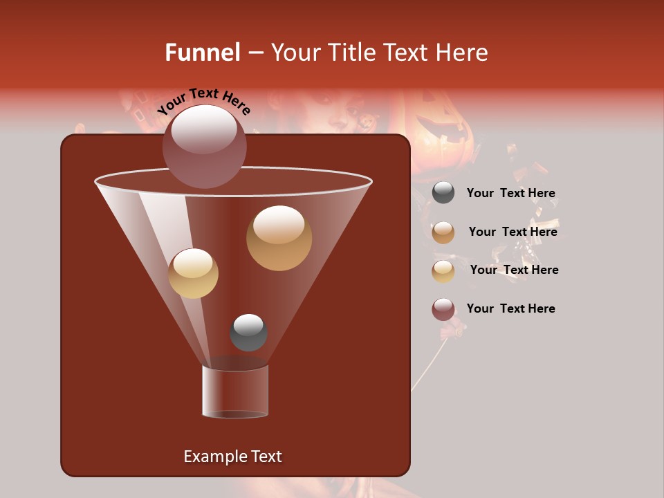 Beautiful Devil PowerPoint Template