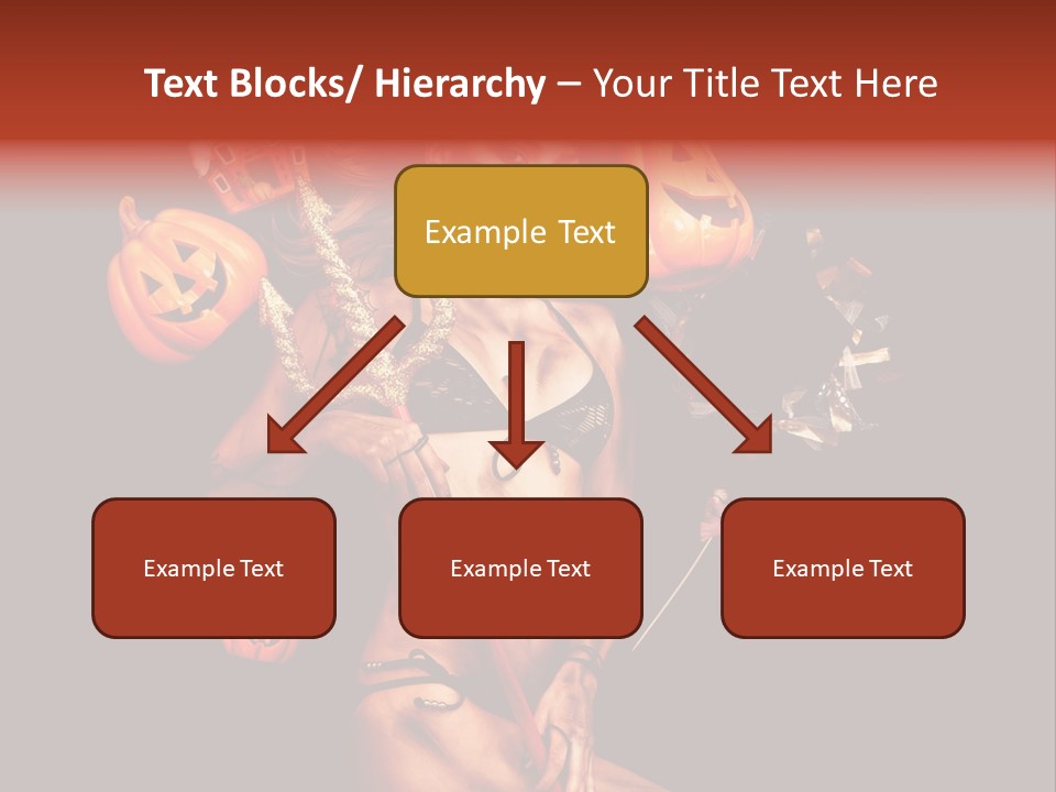 Beautiful Devil PowerPoint Template