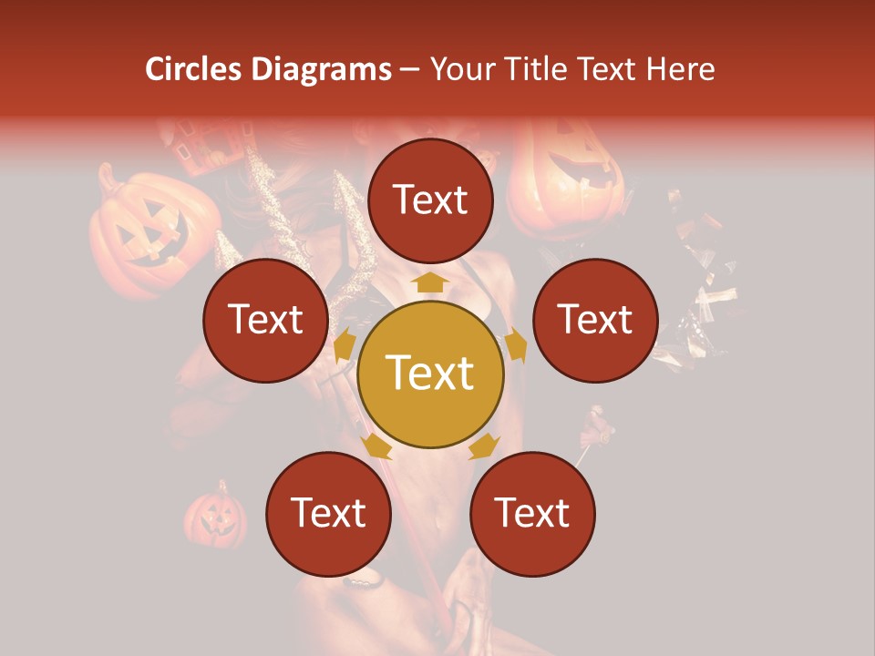 Beautiful Devil PowerPoint Template