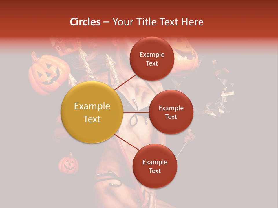 Beautiful Devil PowerPoint Template