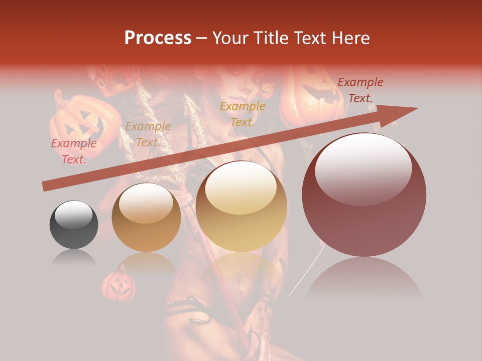 Beautiful Devil PowerPoint Template