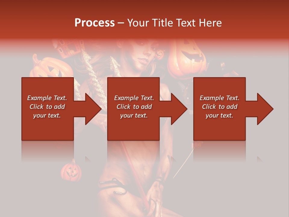 Beautiful Devil PowerPoint Template
