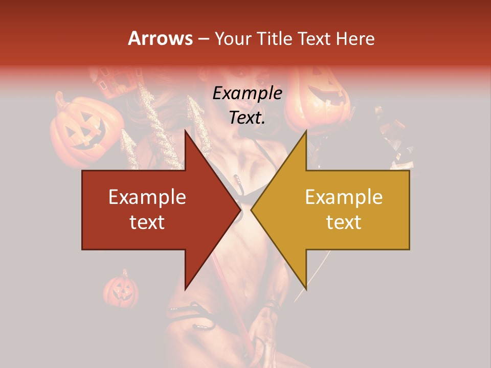 Beautiful Devil PowerPoint Template