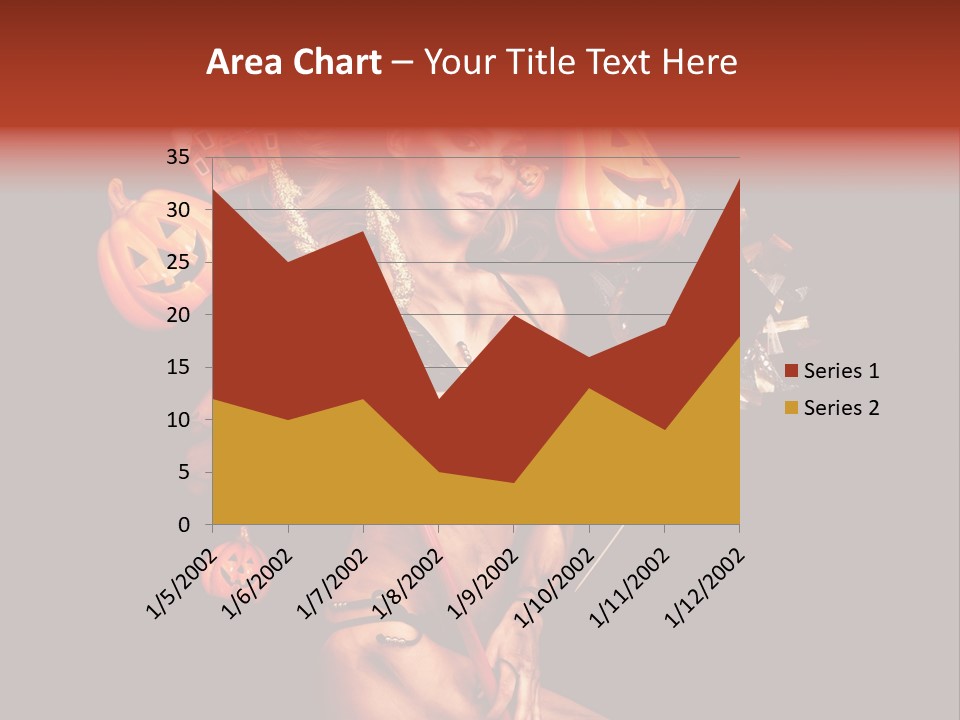 Beautiful Devil PowerPoint Template
