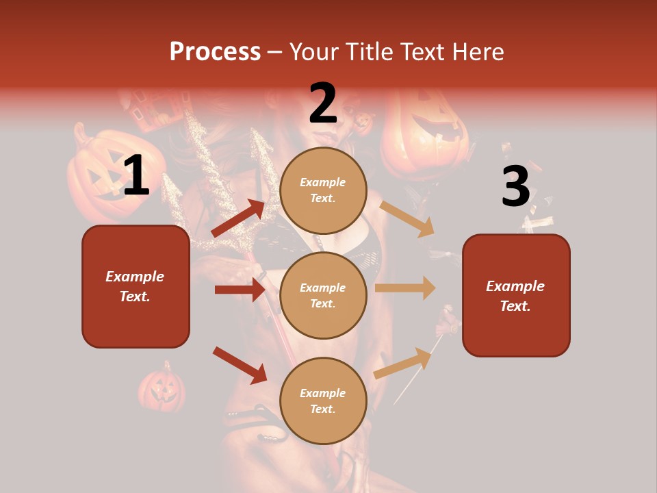 Beautiful Devil PowerPoint Template