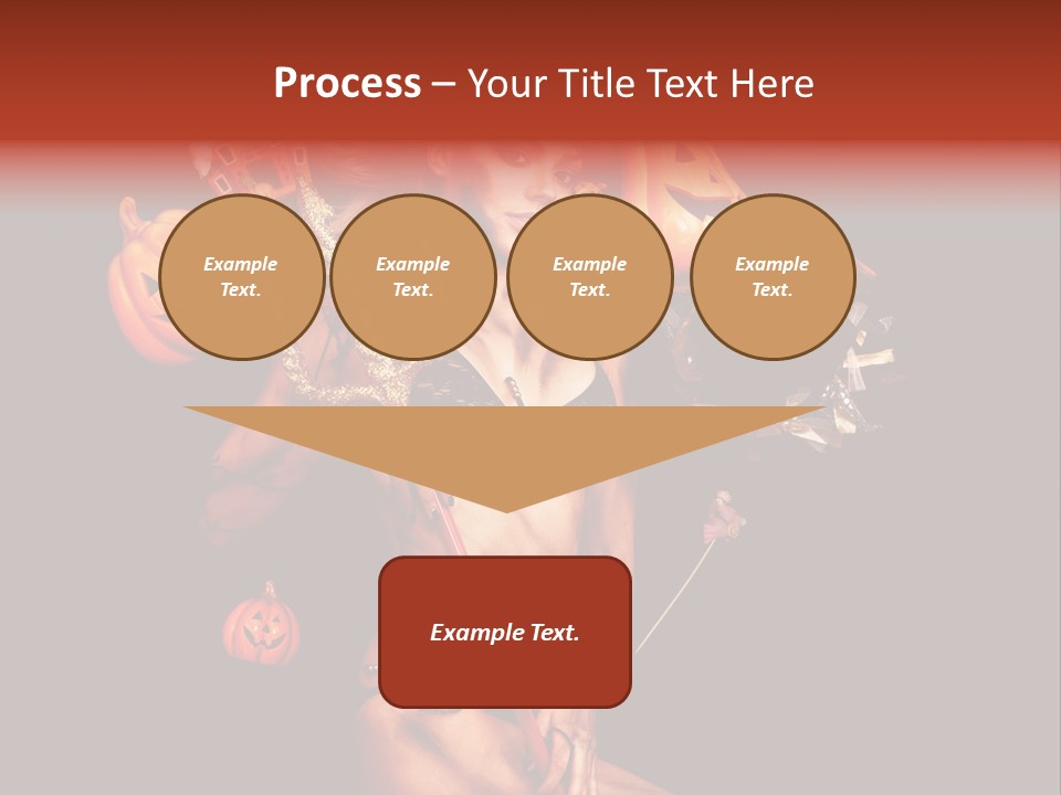 Beautiful Devil PowerPoint Template