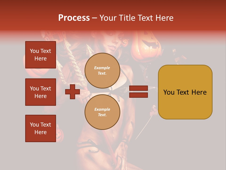 Beautiful Devil PowerPoint Template
