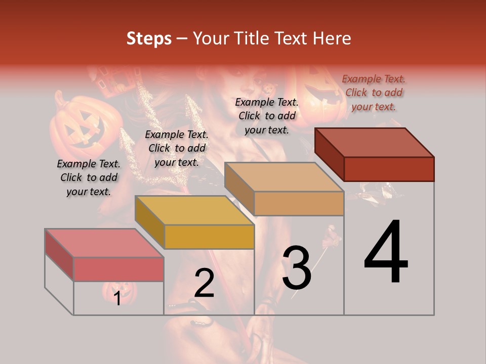 Beautiful Devil PowerPoint Template
