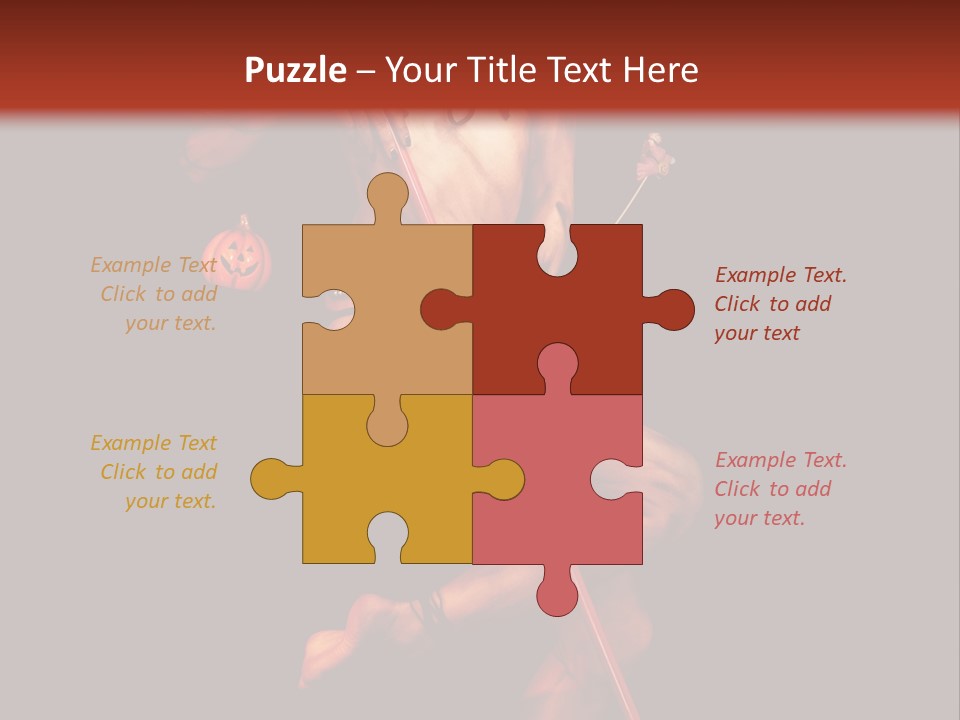 Halloween Girl PowerPoint Template