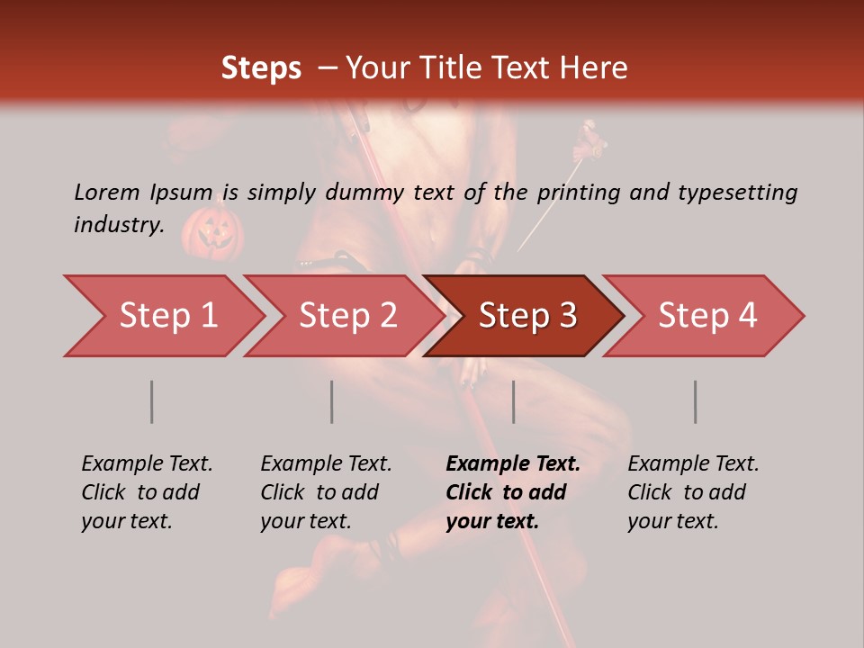 Halloween Girl PowerPoint Template