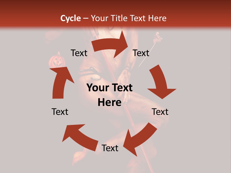 Halloween Girl PowerPoint Template