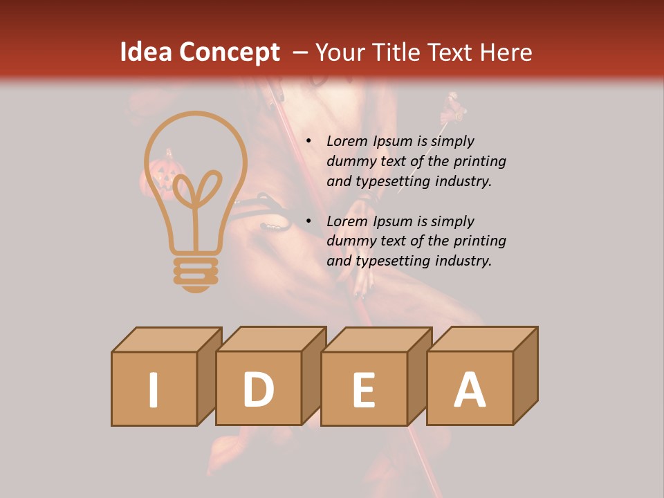 Halloween Girl PowerPoint Template