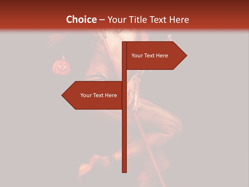 Halloween Girl PowerPoint Template