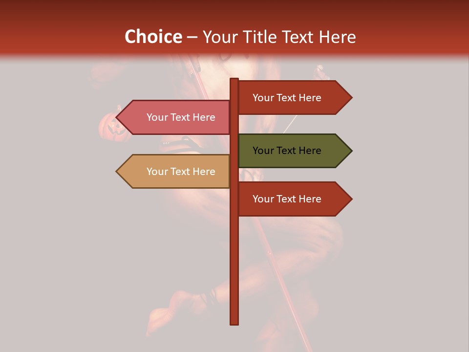 Halloween Girl PowerPoint Template