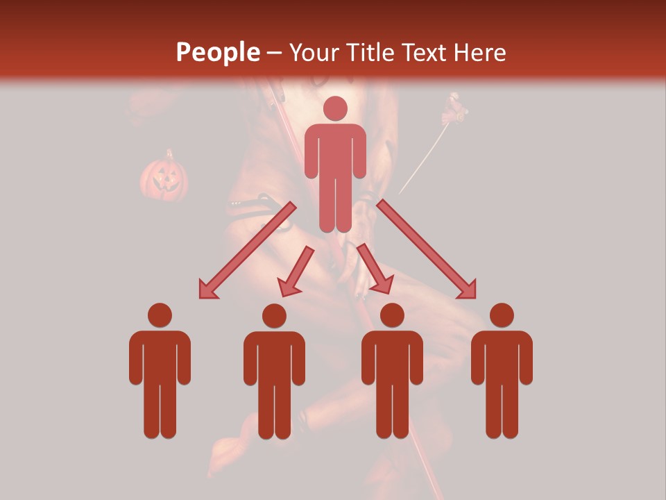 Halloween Girl PowerPoint Template