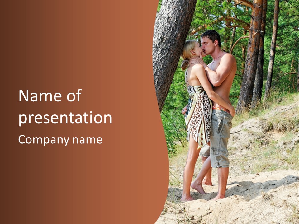 Togetherness Family Tree PowerPoint Template
