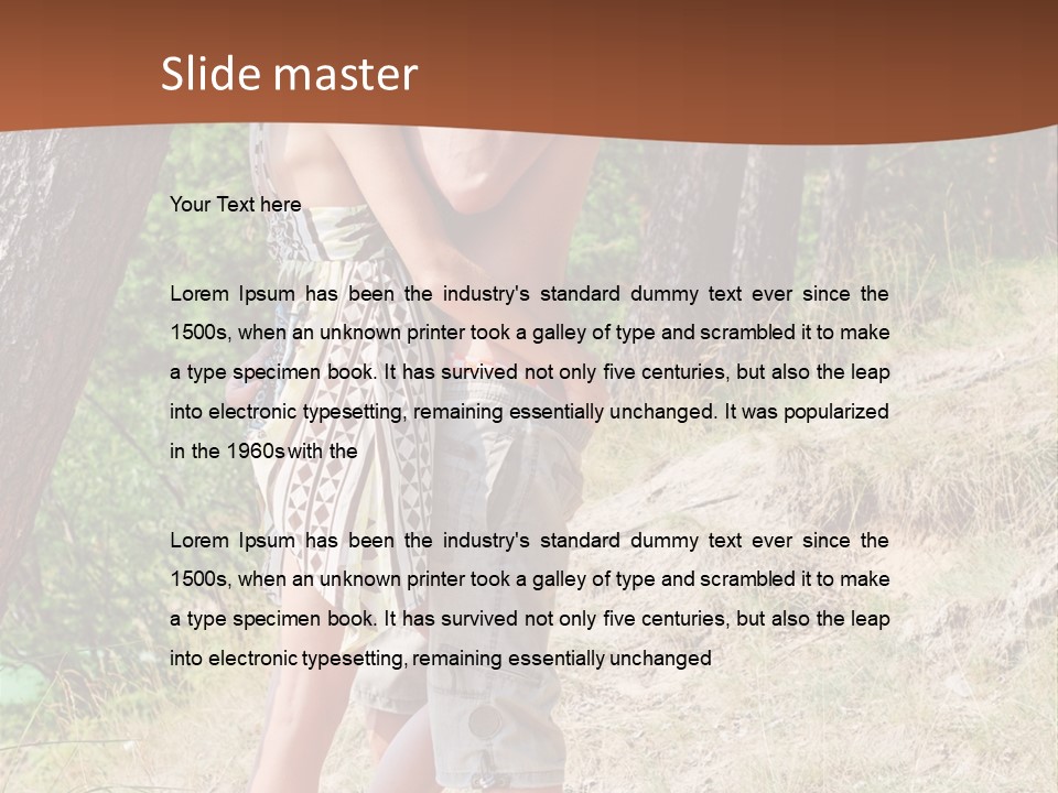 Togetherness Family Tree PowerPoint Template