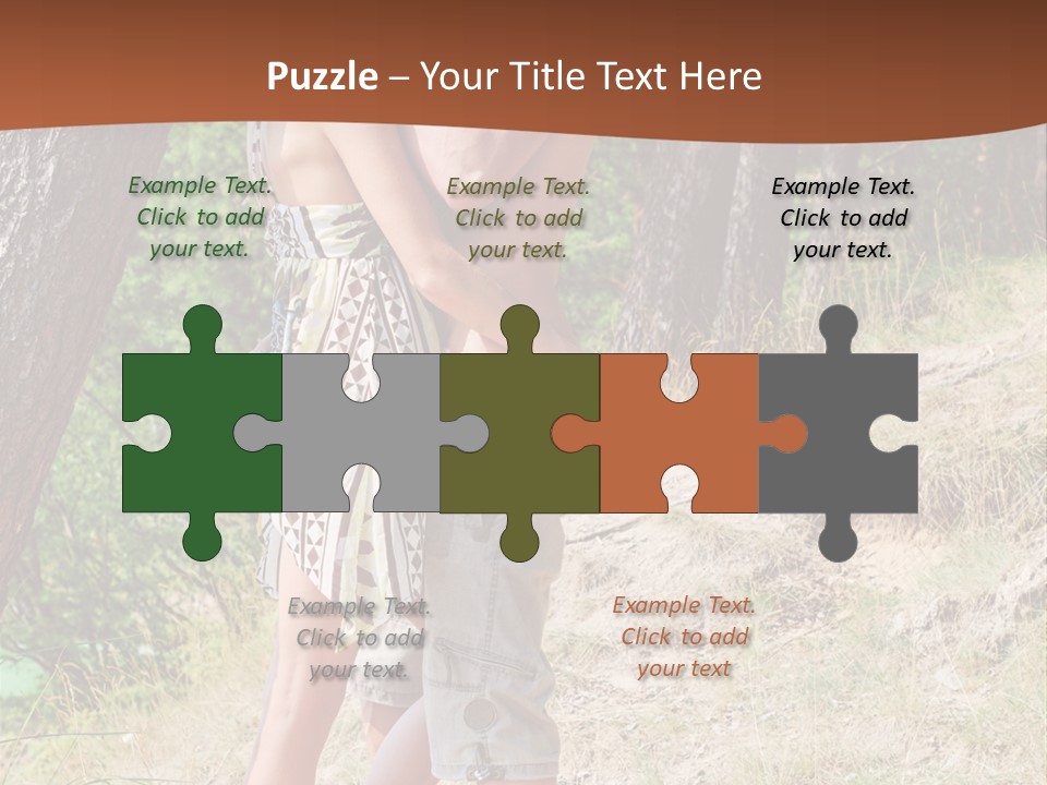 Togetherness Family Tree PowerPoint Template