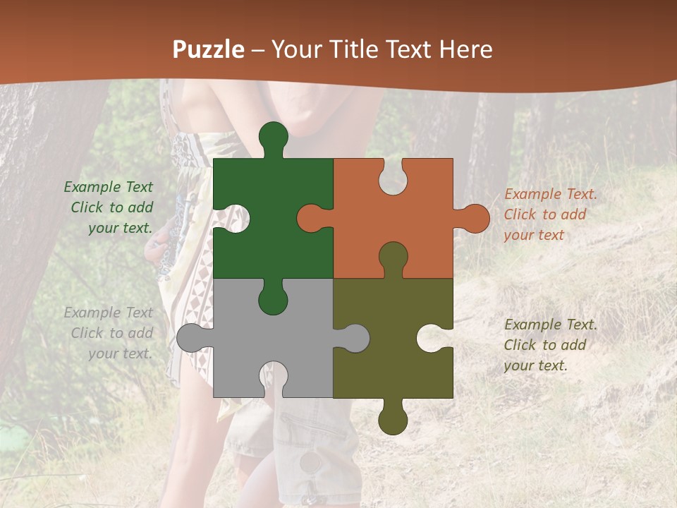 Togetherness Family Tree PowerPoint Template