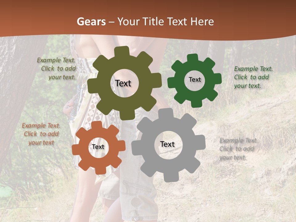 Togetherness Family Tree PowerPoint Template