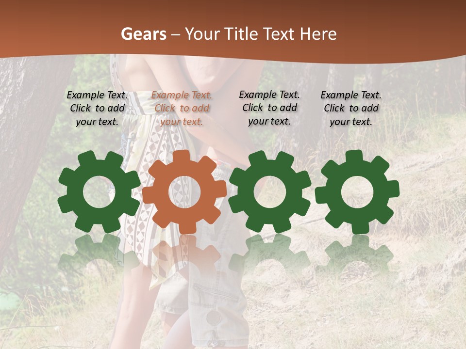 Togetherness Family Tree PowerPoint Template