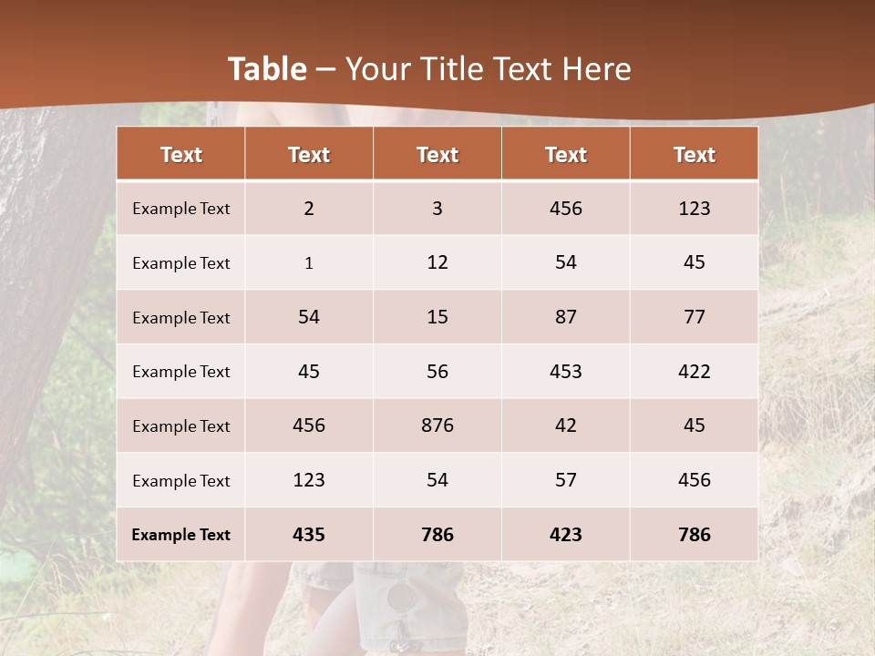 Togetherness Family Tree PowerPoint Template