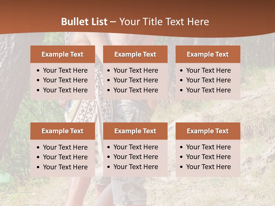 Togetherness Family Tree PowerPoint Template