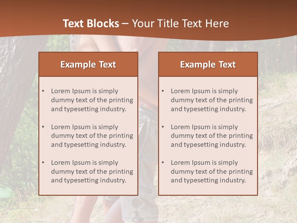 Togetherness Family Tree PowerPoint Template