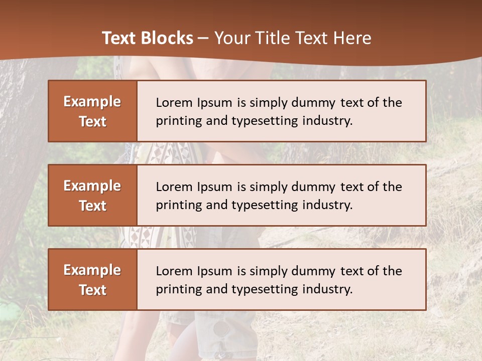 Togetherness Family Tree PowerPoint Template