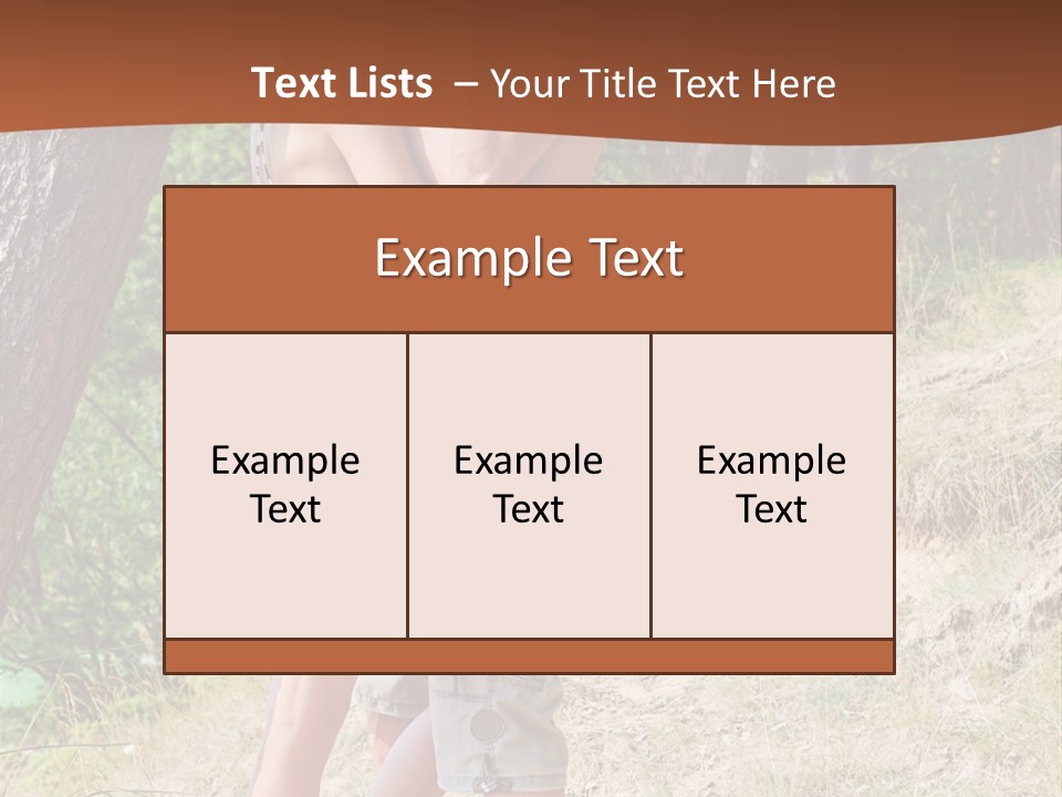 Togetherness Family Tree PowerPoint Template