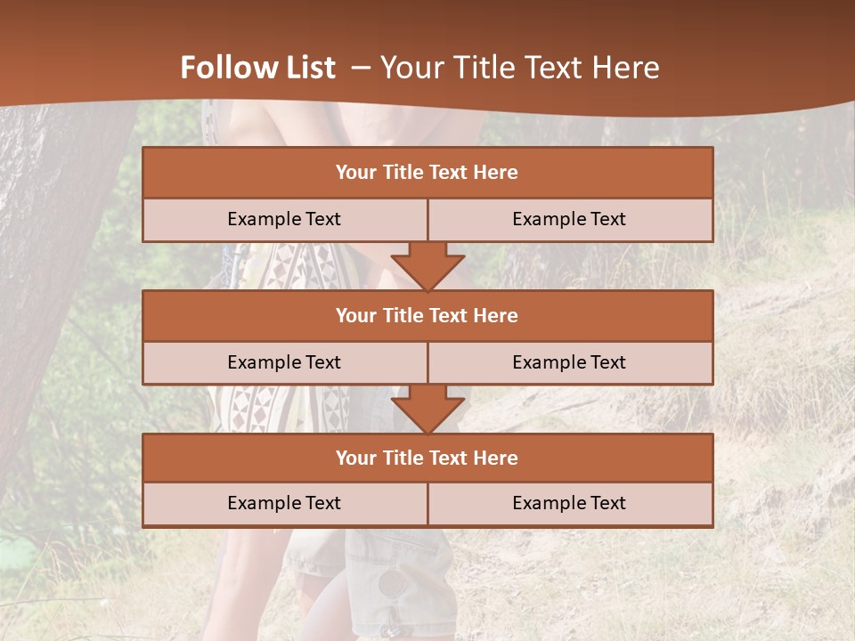 Togetherness Family Tree PowerPoint Template